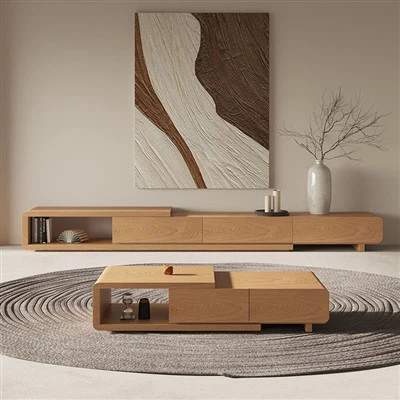 Meuble TV extensible sur pied