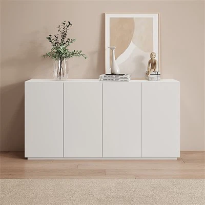 Buffet moderne en pierre frittée